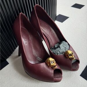 Authentic Alexander McQueen high heel shoes